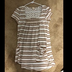 Short sleeve tunic